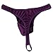 TIAOBU US Mens Strap O ring Thong Brief Underwear