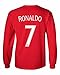Tcamp Portugal Soccer Shirt Cristiano Ronaldo #7 Jersey Men's Long Sleeve T-shirt