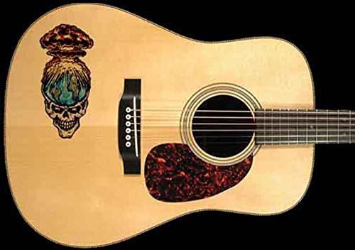 Strattoos Guitar Inlay Stickers - Cool Guitar Stickers and Decals to Transform your Musical Instruments into a Work of Art! Non-Adhesive, Tattoo Inspired Designs that look like a Custom Paint Job!