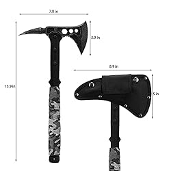 SUNFIRST Camp Axe Survival Tomahawk Throwing Axe