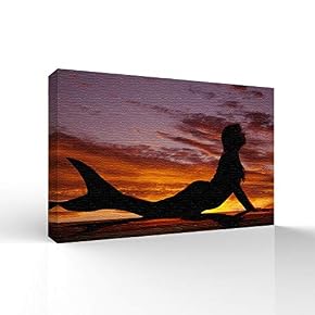 Elegant Mermaid Pictures Home Wall for Bedroom Living...