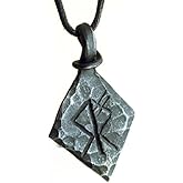 NauticalMart Iron Wolf Rune Pendant Viking Pendant Fantasy Gift Medieval Celtic Jewelry