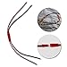 RGBZONE 20Pairs 22 AWG 2Pin JST Plug Connector Cable Wire Male + Female 100mm for LED Strip Light RC Toys Battery