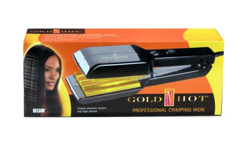 gold hot crimping iron