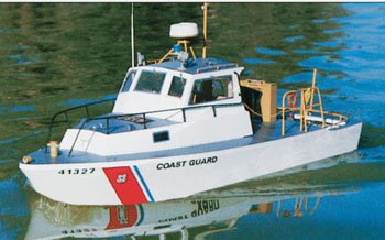 US Coast Guard Utility Boat Wooden Boat Kit by Dumas
