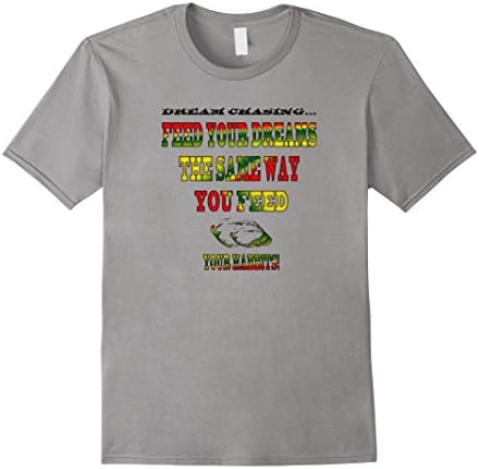 Dream Chasers: Feed Your Dreams T-Shirt - Male Medium - Slate
