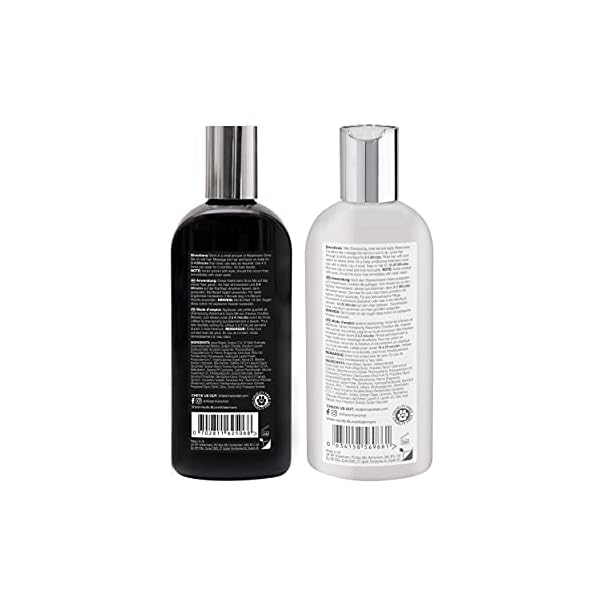 Hair Growth Shampoo & Conditioner by Watermans UK Biotin, Argan Oil, Allantoin, Rosemary, Niacinamide, Lupin. Male…