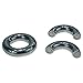 Magnetic Stainless Steel Ball Stretcher, Male Magnetic Stainless Steel Ball Stretcher Testicle Stretching Ring Metal Device Toys, Inner Diameter 33MM/40MM/45MM/50MM (45MM=253g/8.92oz)