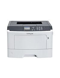 Lexmark MS510dn Compact Monochrome Laser Printer, Ready, impresión dúplex de red y características profesionales