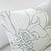 Madison Park Lola 100% Cotton Quilt Set-Casual Floral Channel Stitching Design All Season, Lightweight Coverlet Bedspread Bedding, Shams, Decorative Pillows, Full/Queen (90 in x 90 in), Yellow 6 Piece