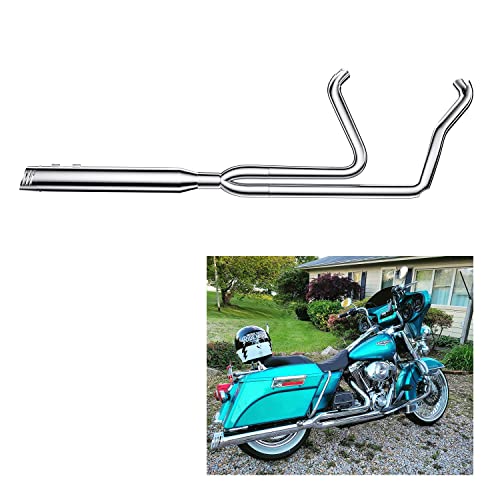 2Into1ExhaustforHarleyTouring 2017UP Models, Amazing Loud Sound