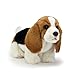 Nat and Jules Friendly Small Basset Hound Dog Children's Plush Stuffed Animal