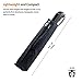 AYCLIF Travel Umbrella, Lightweight Automatic Compact Travel Portable Rain Umbrella Ergonomic Handle, Easy Carrying Auto Open Close Automatic Umbrella Windproof Outdoor Golf Black Umbrella