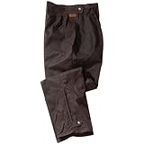 Outback Trading Oilskin Overpants Brown, Brown, XL