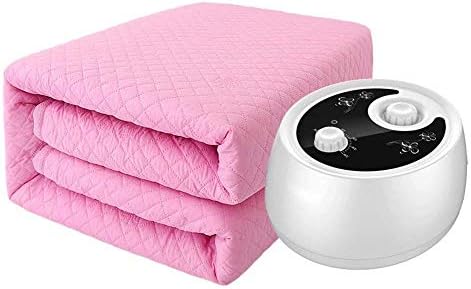 ヒーター水循環ベッド毛布ホームオフィスの使用で毛布を暖める電気毛布ダブルベッド キャンプ用加熱毛布 Jiameimei 超激得sale Color Size Pink 0x180cm