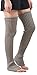 Leotruny Women's Winter Over Knee High Footless Socks Knit Leg Warmers