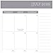 Mead Weekly / Monthly Academic Year Pocket Planner, July 2016 - June 2017, 3-3/4