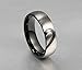 Aienid Wedding Rings Yellow Gold for Couple 925 Silver Rings for Men 5MM Necklace