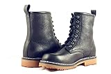 Townforst® Women's Slip and Oil Resistant Marten Non Slip Work Leather Trendy Boot Casual Safety Shoes