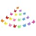100 Pieces Hair Clips Claw Butterfly Hair Clips Barrettes Assorted Color Mini Jaw Clip Hairpin Hair Accessories for Women and Girls