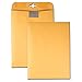 Quality Park 9 x 12 Postage Saving ClearClasp Envelopes, with Reusable Redi-Tac Closure & Gummed Flap, 28 lb Kraft Paper, 100 per Box (QUA43568)