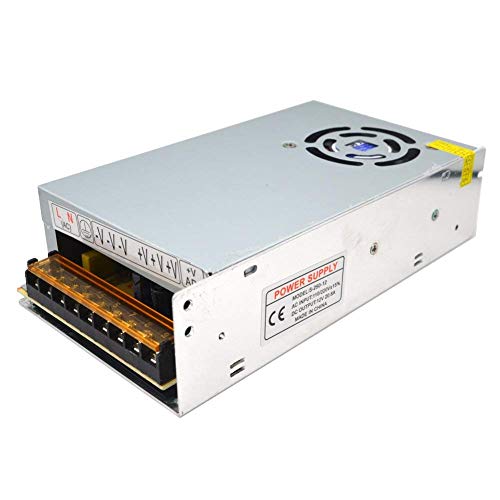 Padarsey 12V 20A Universal Regulated Switching Power Supply Driver LED Strip Light CCTV Radio Computer Project