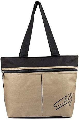 Ecombazar Women's Canvas Multipurpose Tote Bag (Beige)