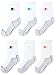 Starter Girls' 6-Pack Athletic Crew Socks, Amazon Exclusive