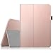 Fintie Apple iPad Air Folio Case - Slim Fit PU Leather Smart Stand Protective Cover with Auto Sleep / Wake Feature for iPad Air 2013 Model, Rose Gold