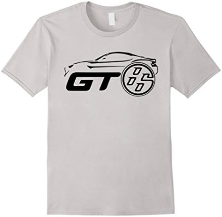 Men's Classical GT86 FRS FR-S 86 Graphic TShirt T Shirt 2XL Silver