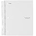Five Star Spiral Notebook, 5-Subject, Wide Ruled Paper, 10-1/2