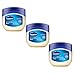 Vaseline 100% Pure Petroleum Jelly, Original Skin Protectant, 13 Oz (Pack of 3)