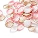 Ling's Moment Rose Petals, Silk Flower Petals for Wedding/Aisle/Flower Girl Baskets/Table Centerpiece Décor,etc.Pink Gold 200pcs