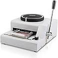 YUNSHINE Embossing Machine 72 Characters Card Embosser for Card Making PVC Card Embosser Stamping Machine Manual for ID VIP Card (72C)