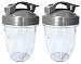 Blendin Replacement Parts, Compatible with Nutribullet 600W and 900W Blender Juicer (2 Short 2 Flip Top) primary