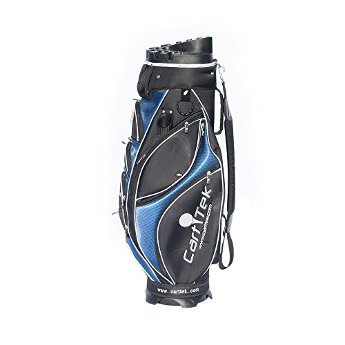 CartTek Cart Golf Bag Fits Electric and Remote Control Golf Caddies - Blue