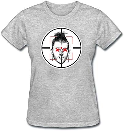zebalon Women's Eminem KillShot Hip Hop MGK T Shirt