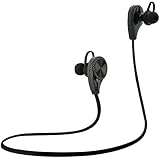 i-SUPERSIM Wireless Headphone, Bluetooth V4.0 Headset, High-Fidelity Stereo Music, Wireless Bluetooth Sport Stereo Headphones, Ergonomic Design For Smartphones - Black