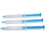 White 360 Professional Teeth Whitening Gel 3 PACK with Carbamide Peroxide, easy-to-use, beautiful results - includes 3 x Whitening gel in syringes