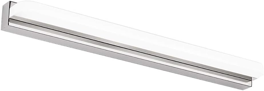 Cuican Led Acrylic Bathroom Vanity Light 16w Stainless Steel Modern Waterproof Vanity Lighting For Dressing Table Hardwired Vanity Mirror Lights Silvery White Light 72cm Wall Lamps Sconces Amazon Canada