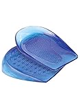 Unisex Corrective Posture Gel Heel Cups Fix Pronation, Supination and Heel Spurs Foot Support