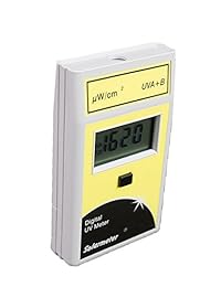 Modelo de solarmeter 5,7 Sensible Total Medidor de UV Medidas 280 400 nm con rango de 0 1999 µw cm² Total UV