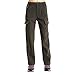 Women's Fleece-Lined Softshell Pants w/ 6 Pockets - Weather-Resistant