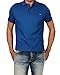 Fendi Men's Polo Bug (FY0707 1LW) - Blue, Medium (IT/FR : 48)