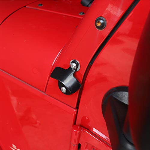 JeCar JK Door Mounted Bottle Opener Exterior Accessories for Jeep Wrangler JK JKU 20072018