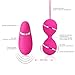 Ben Wa Balls Remote Control Vibrator Dual Kegel Balls 10 Speeds Remote Control Waterproof for Women Rechargeable Vaginal Vibrating Bullet for Bladder Control Pelvic Floor Tighten Clitorals Stimulato