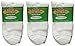 Extra-Wide Medical (Diabetic) Quarter Socks for Men and Women (11-16 (Men), White)