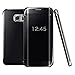 Hovisi Luxurious Shiny Flip Case Cover Samsung Galaxy S8 (Black)