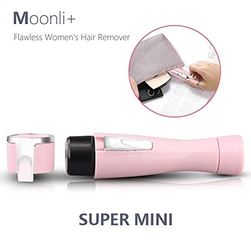 Facial Hair Removers for Women Face, Hair Shaver for Ladies Bikini Area Painless Electric Removal Epilator Razor Groomer Trimmer Mini Waterproof for Body, Leg, Upper Lip, Chin, Cheek, Armpit