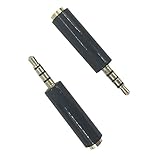 MonkeyJack 2-Pack 3.5mm Male to Female OMTP to CTIA Earphone Adapter for Nokia / Lenovo Mobile